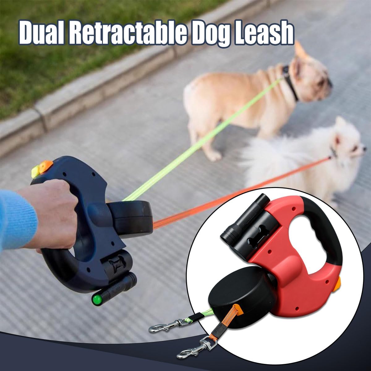 My Waggi Dual Retractable Leash