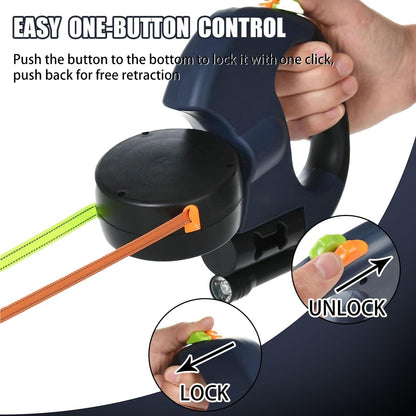 My Waggi Dual Retractable Leash